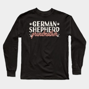 German Shepherd Grandmother Gift Long Sleeve T-Shirt